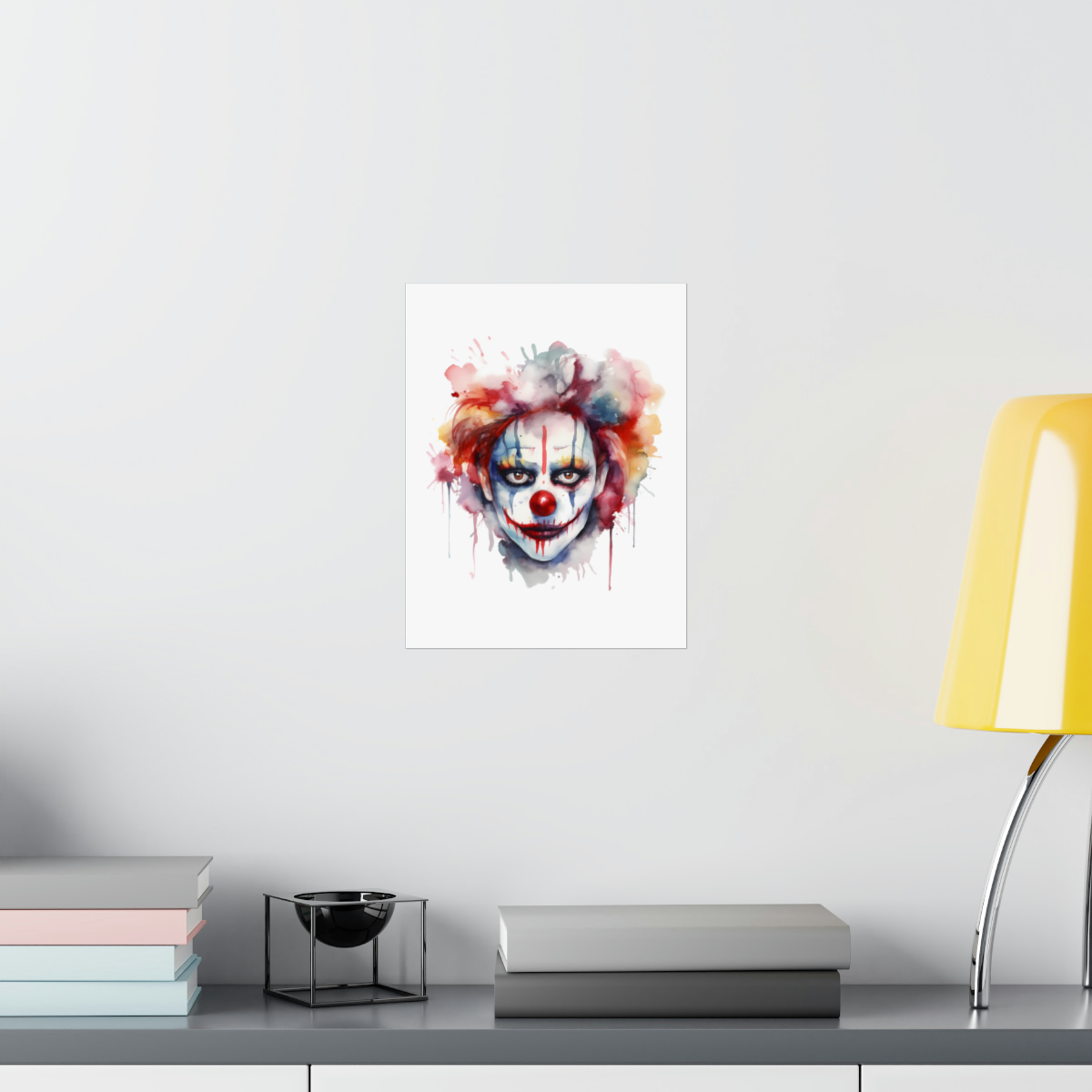 Creepy Clown Poster (Luna Lurk) – Clown Freaks